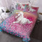 3D Unicorn Bed Set
